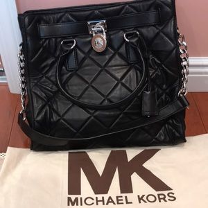 Michael Kors Large Hamilton quilted tote bag